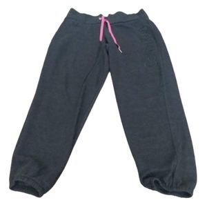 Calvin Klein Dark Gray Capri Drawstring Sweatpants